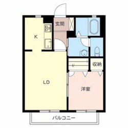 御着駅 徒歩23分 2階の物件間取画像